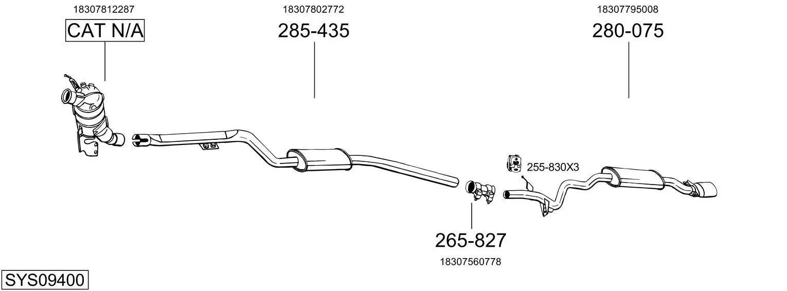 Изпускателна система BOSAL               