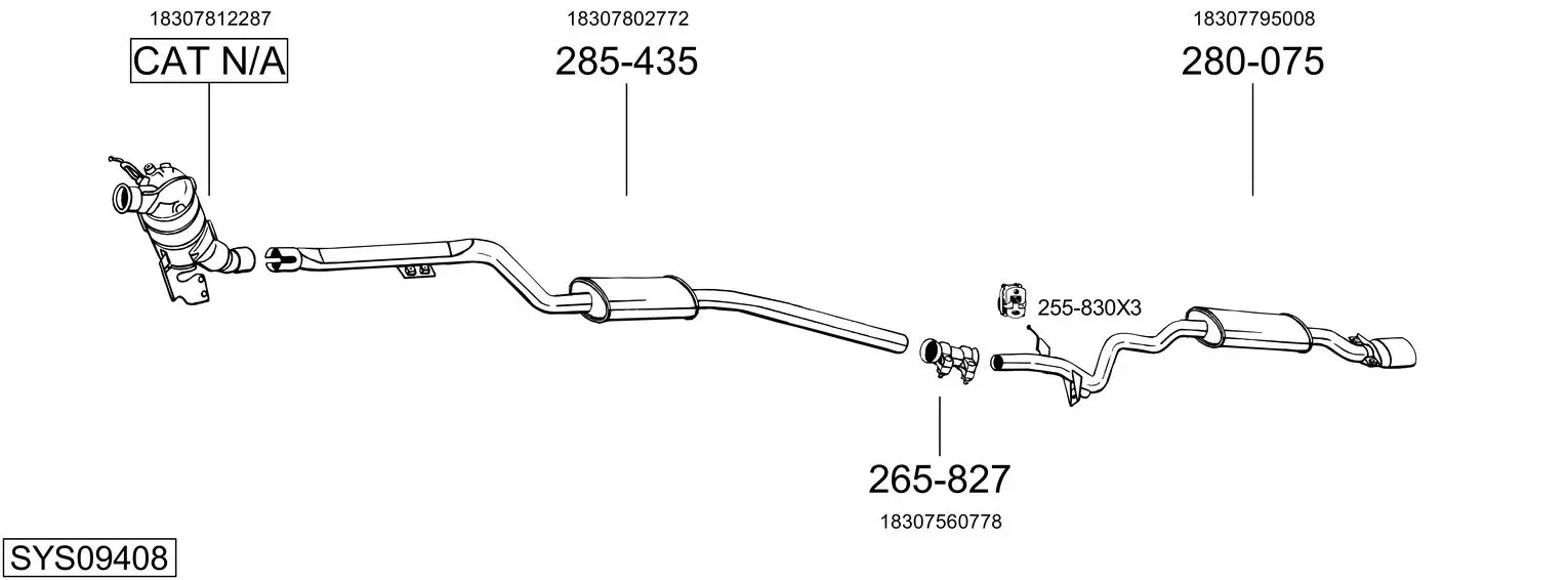 Изпускателна система BOSAL               