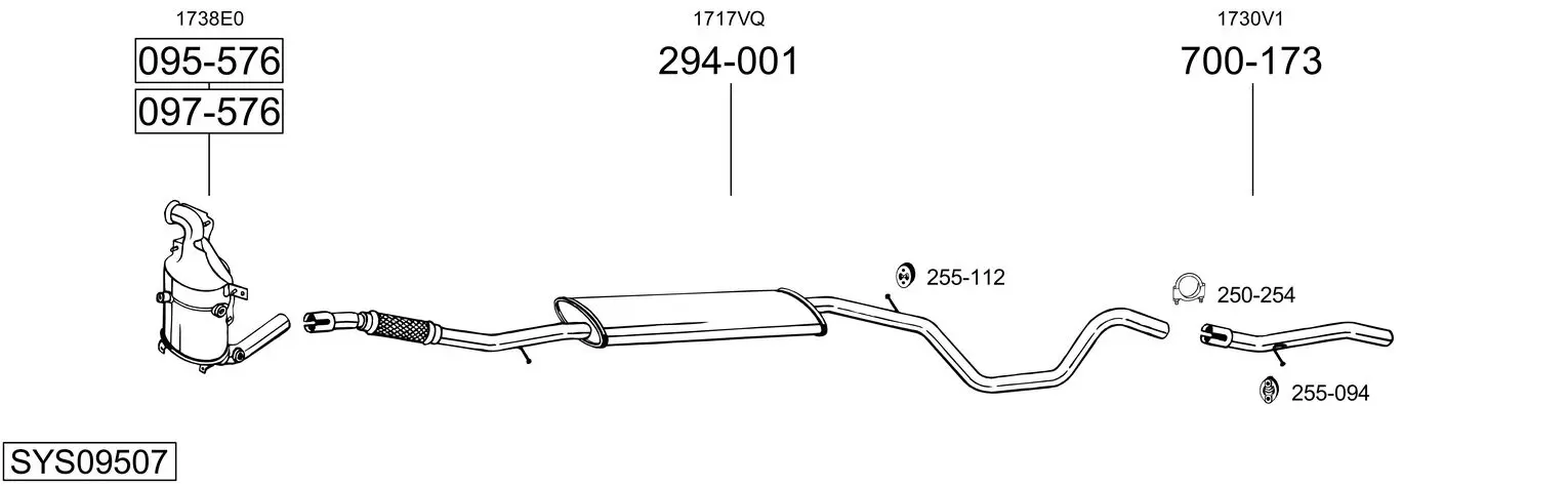 Изпускателна система BOSAL               