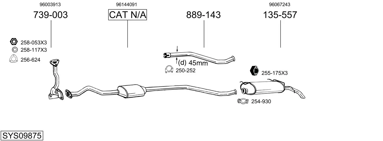 Изпускателна система BOSAL               