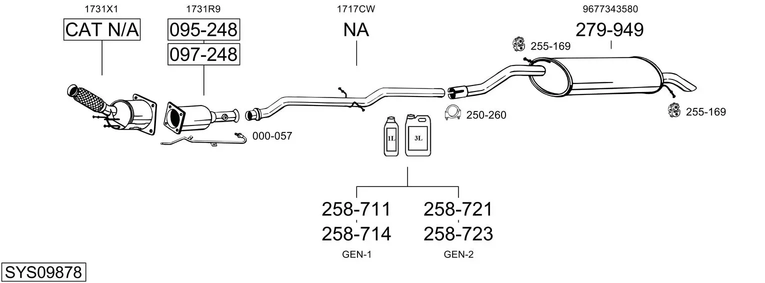 Изпускателна система BOSAL               