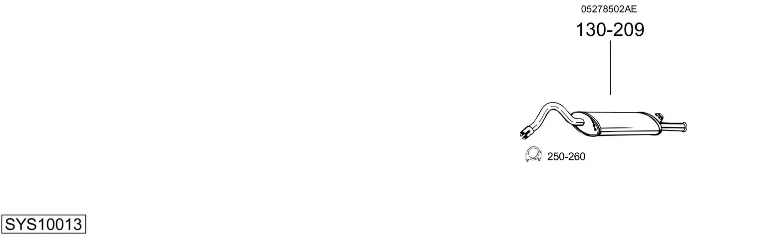 Изпускателна система BOSAL               