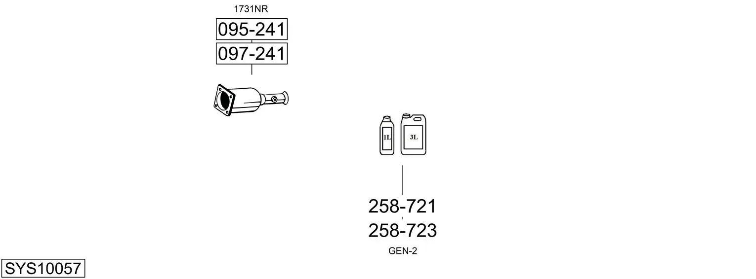 Изпускателна система BOSAL               