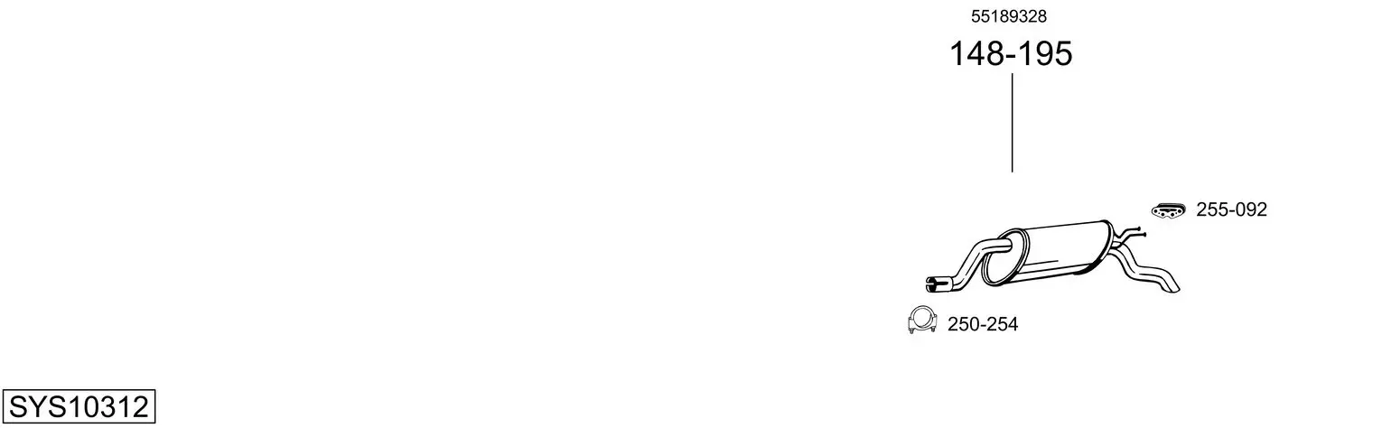 Изпускателна система BOSAL               