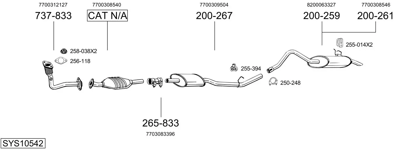Изпускателна система BOSAL               