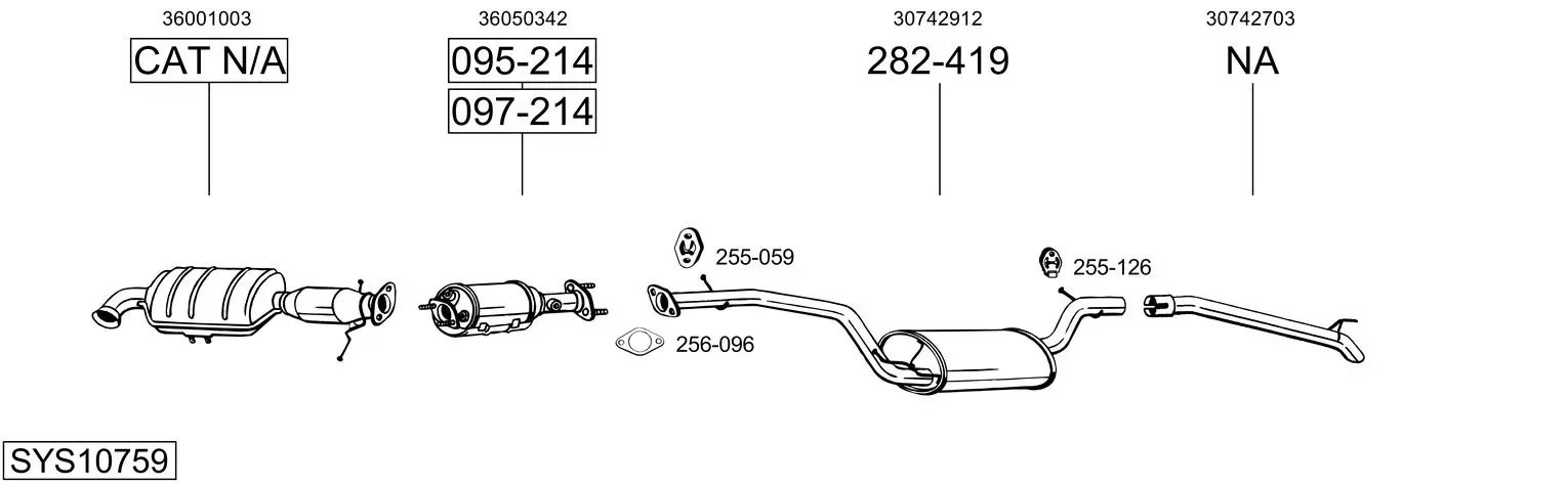 Изпускателна система BOSAL               