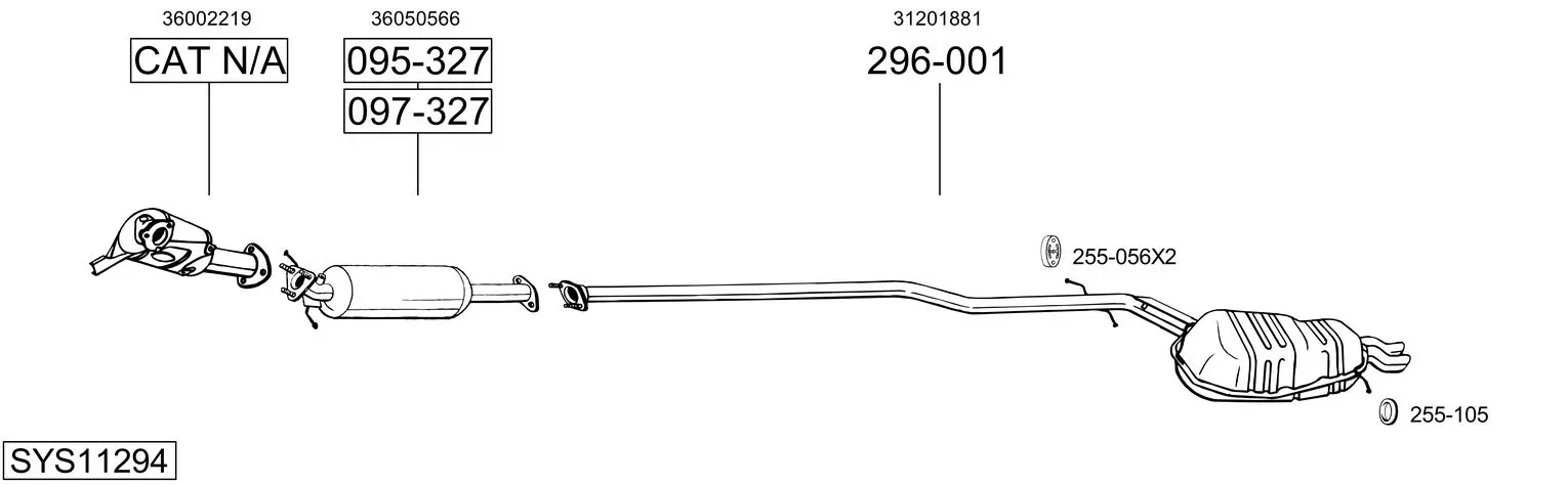 Изпускателна система BOSAL               