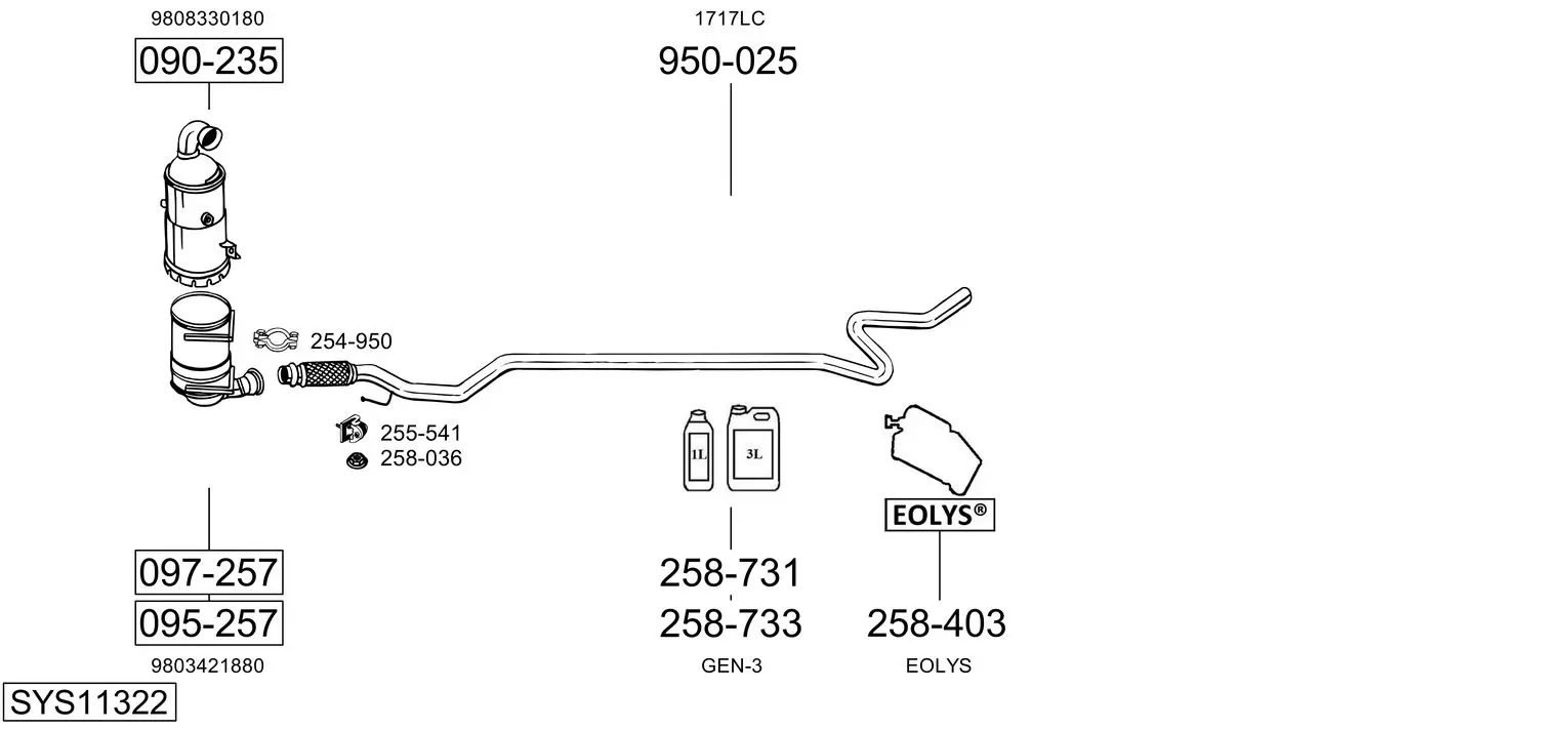 Изпускателна система BOSAL               