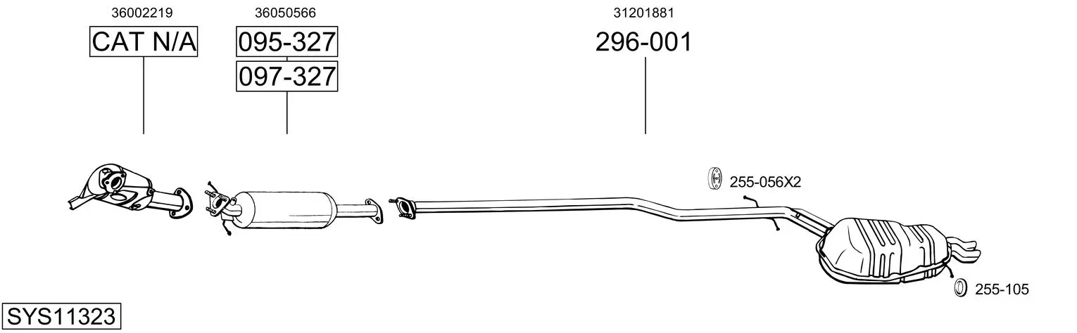 Изпускателна система BOSAL               