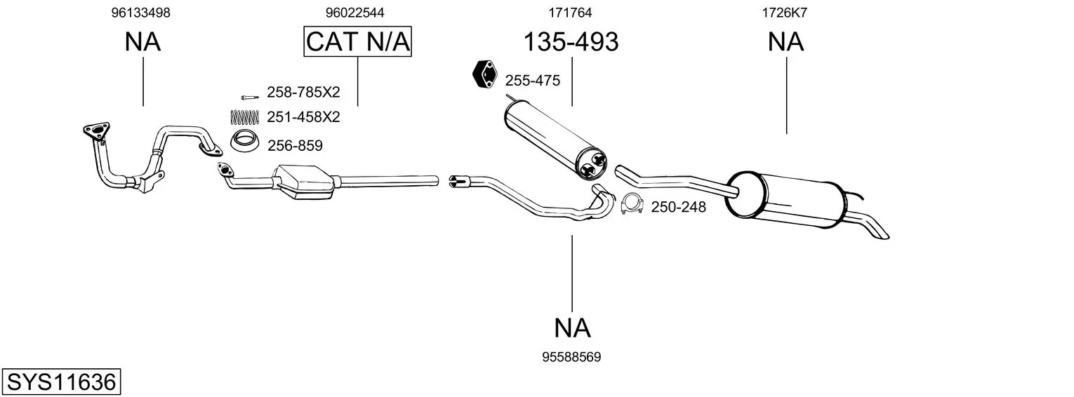 Изпускателна система BOSAL               