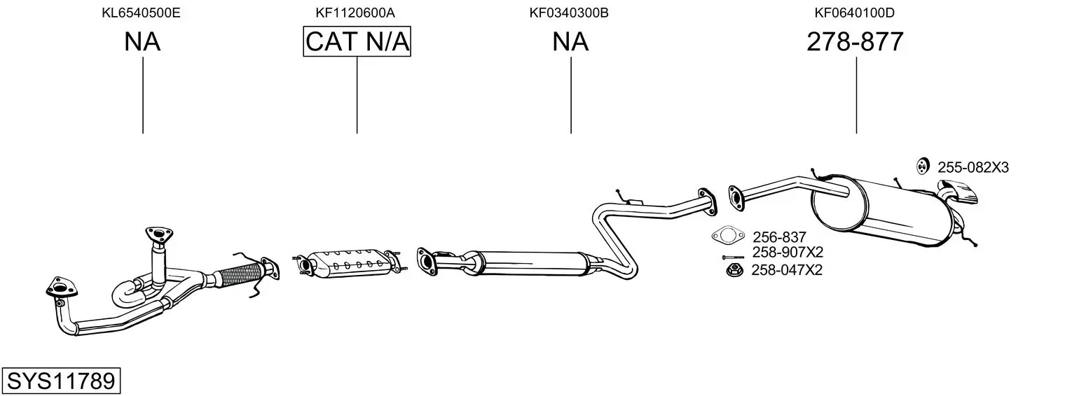 Изпускателна система BOSAL               