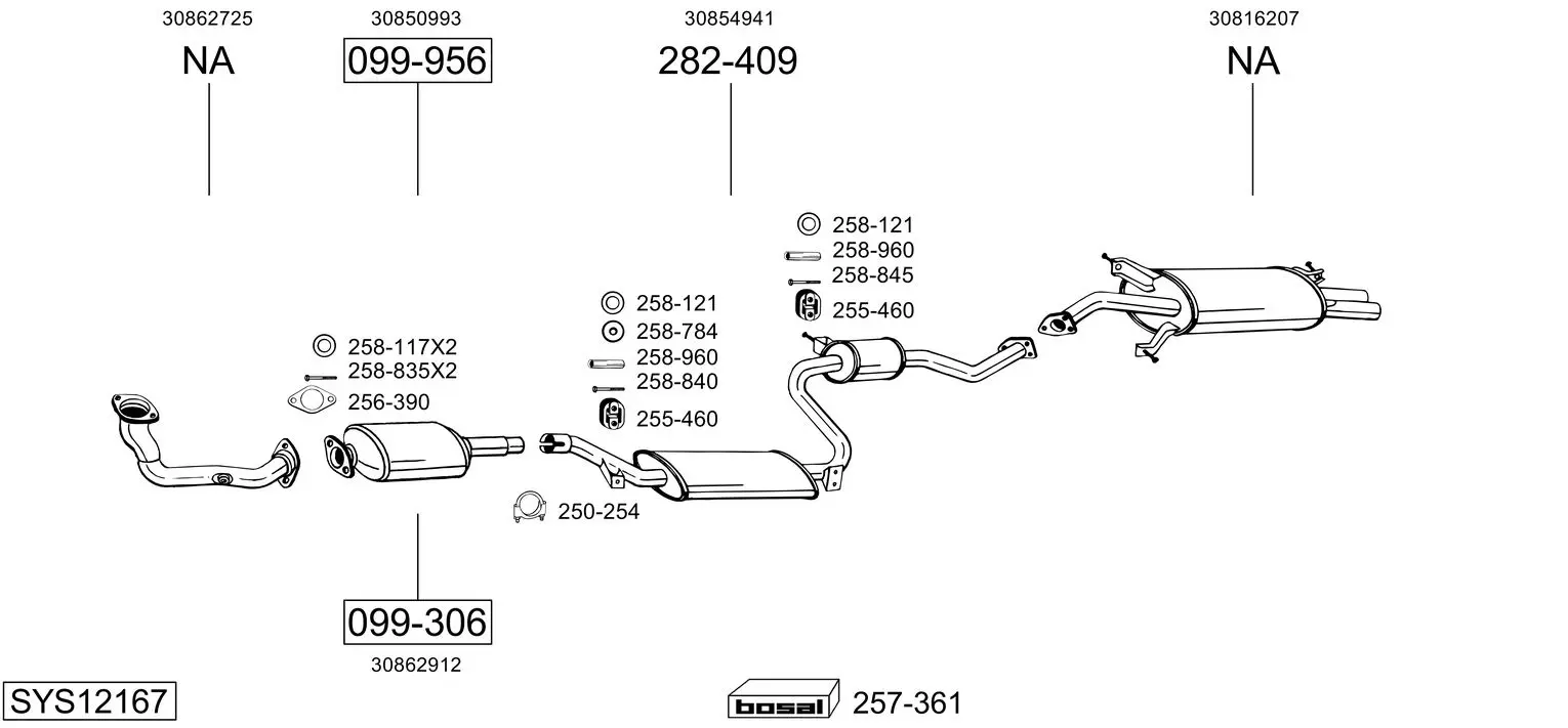 Изпускателна система BOSAL               