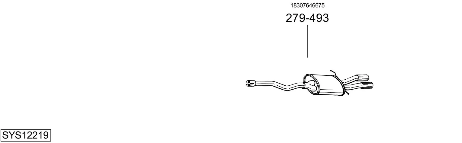 Изпускателна система BOSAL               