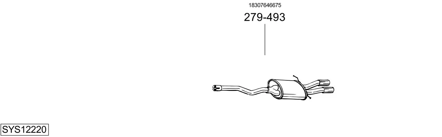 Изпускателна система BOSAL               