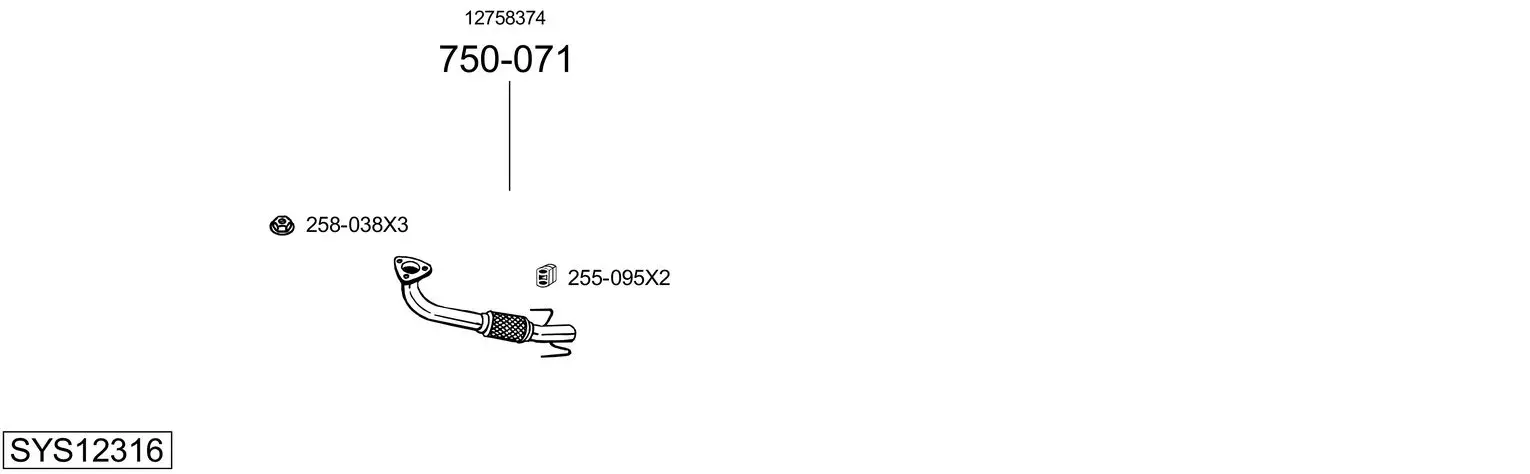 Изпускателна система BOSAL               