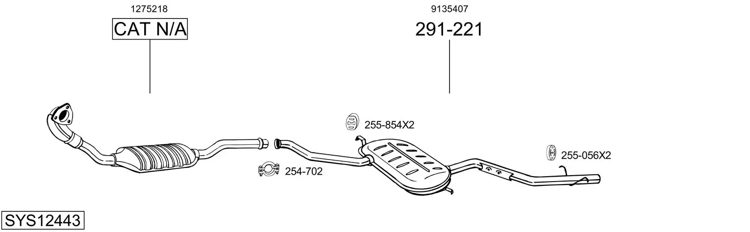 Изпускателна система BOSAL               