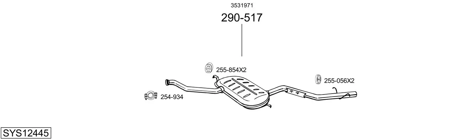 Изпускателна система BOSAL               