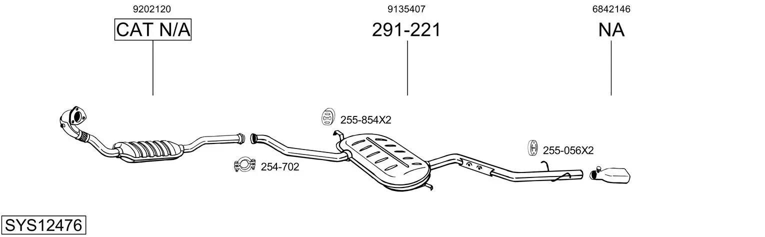 Изпускателна система BOSAL               
