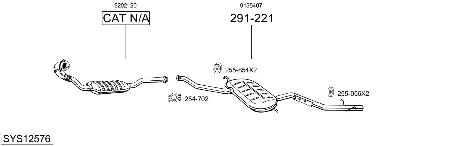 Изпускателна система BOSAL               
