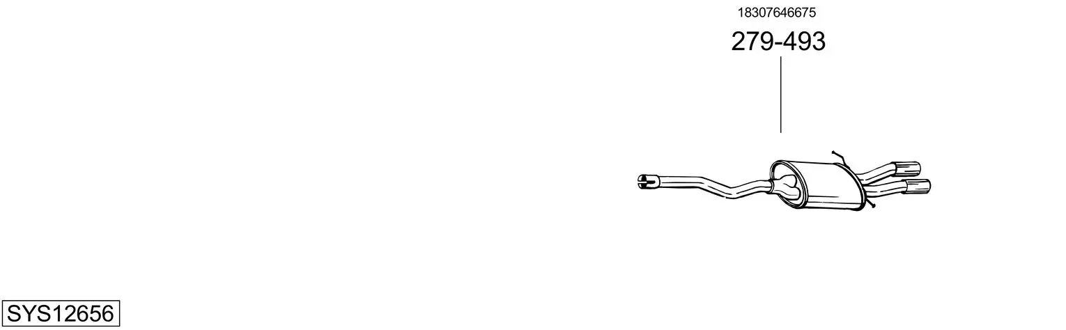 Изпускателна система BOSAL               