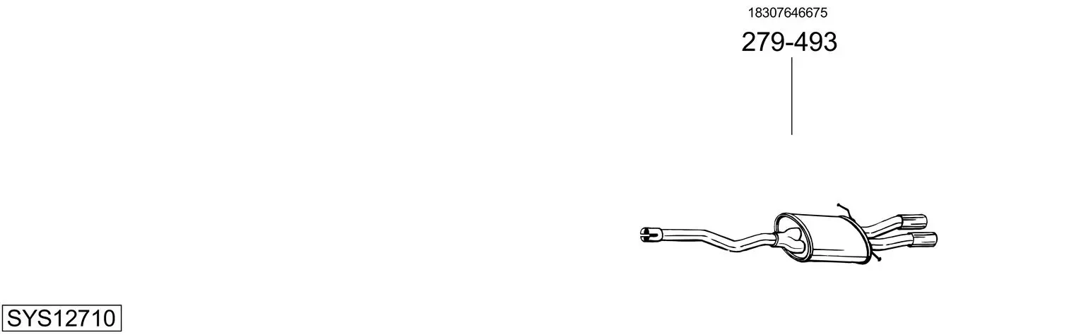 Изпускателна система BOSAL               