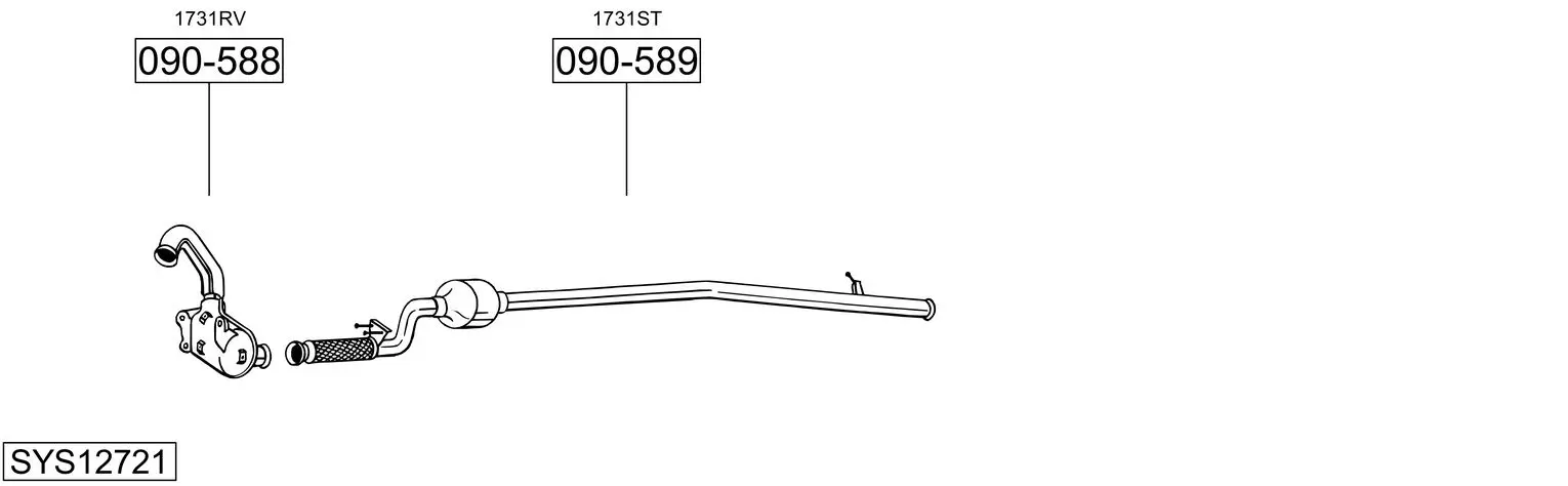 Изпускателна система BOSAL               