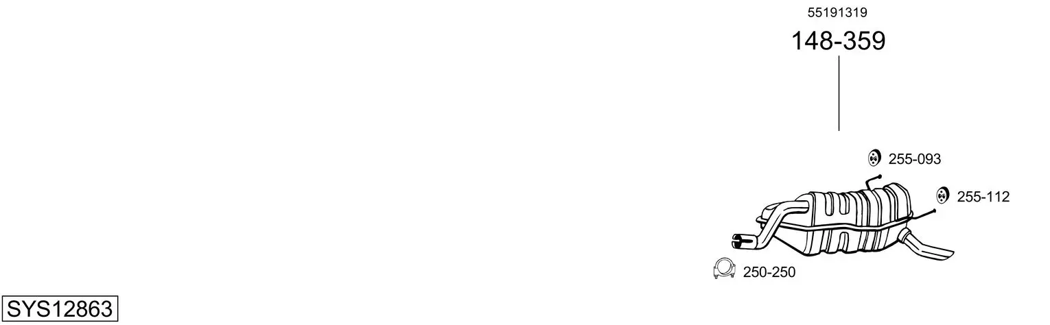 Изпускателна система BOSAL               