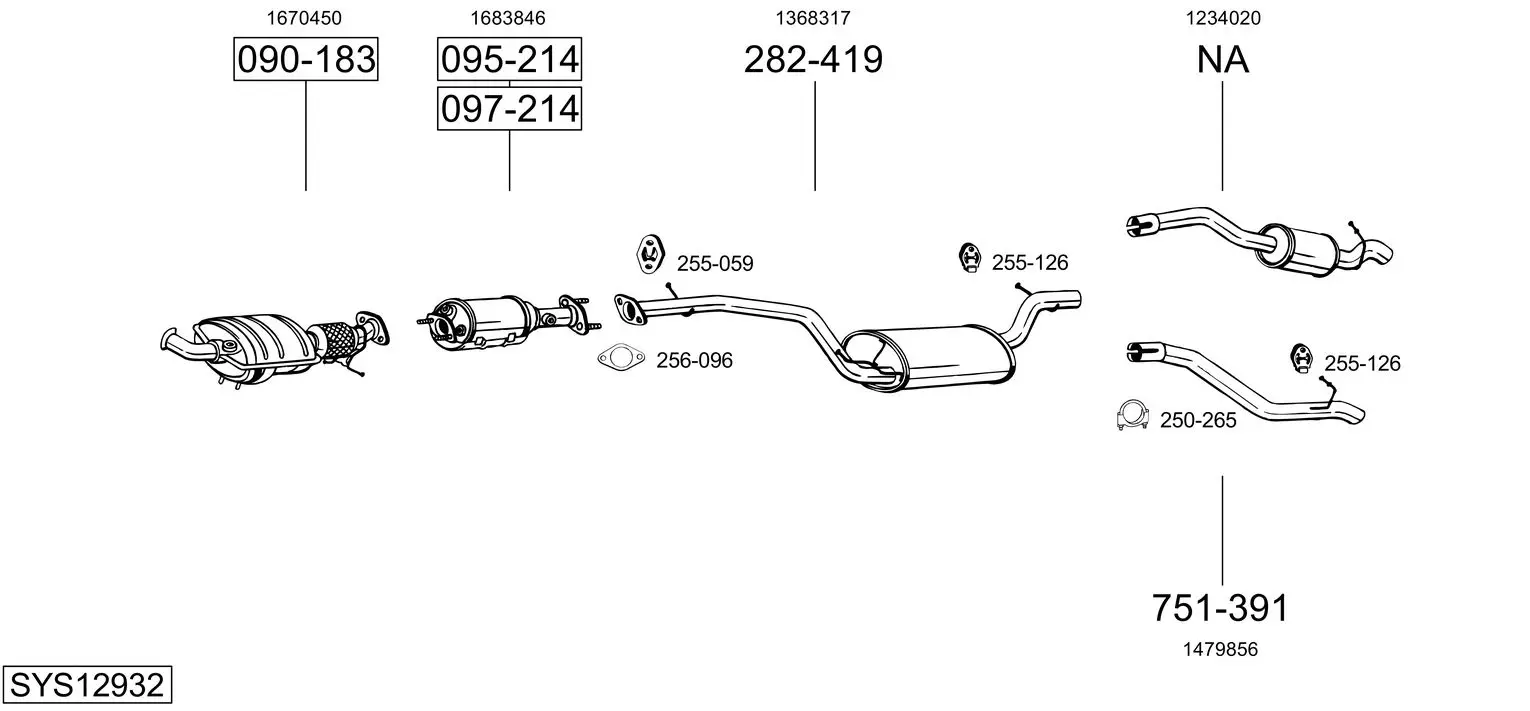 Изпускателна система BOSAL               