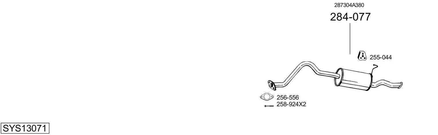 Изпускателна система BOSAL               