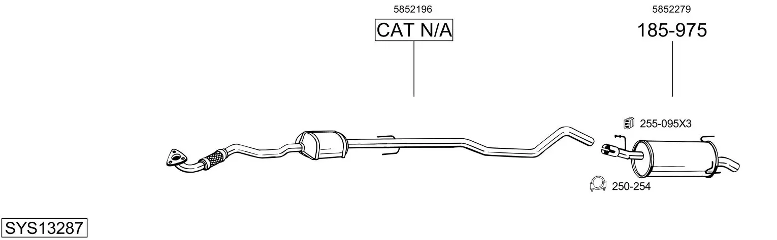 Изпускателна система BOSAL               