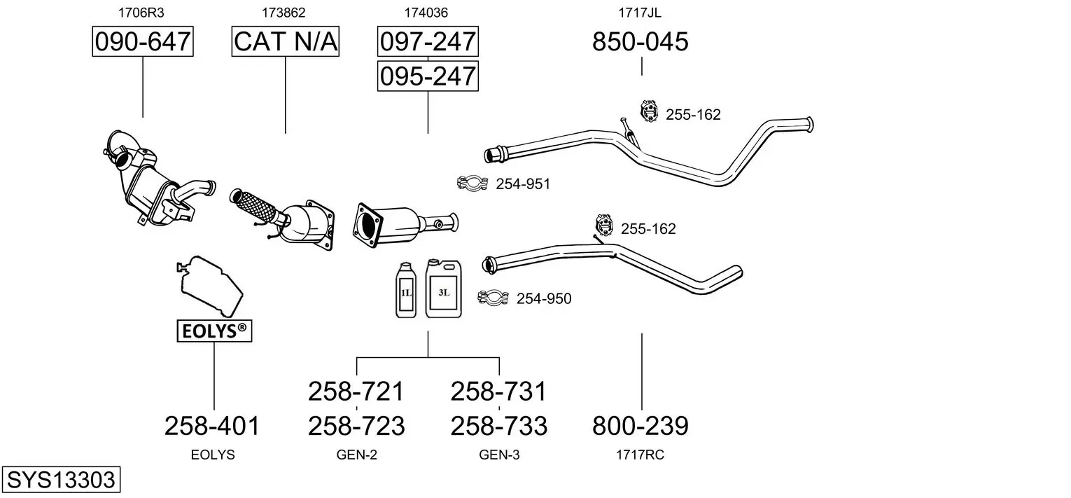 Изпускателна система BOSAL               