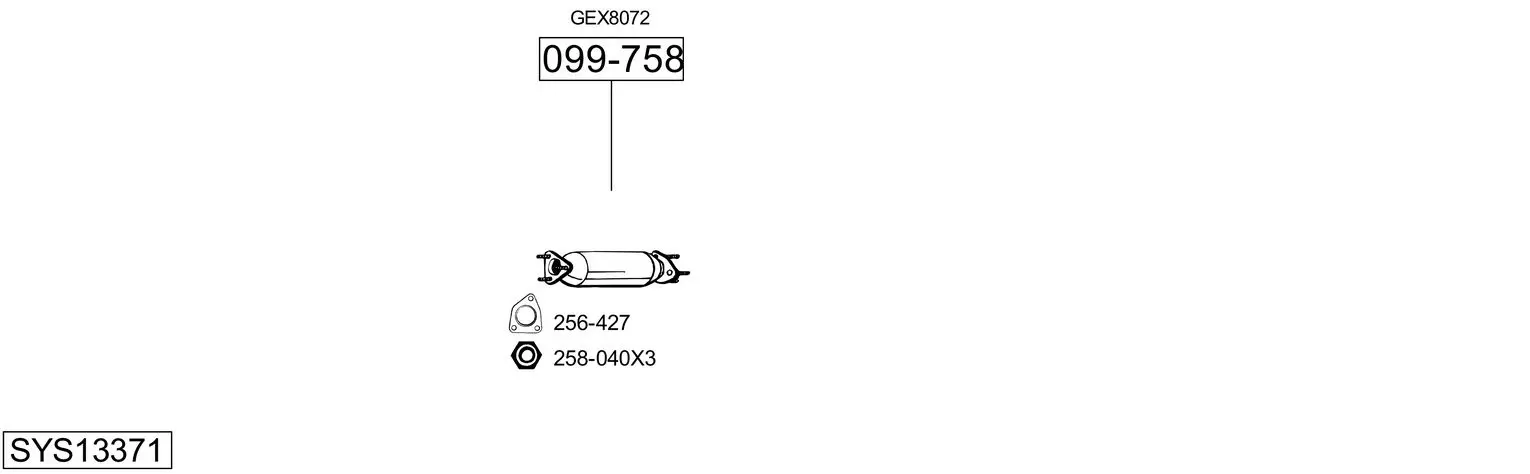 Изпускателна система BOSAL               