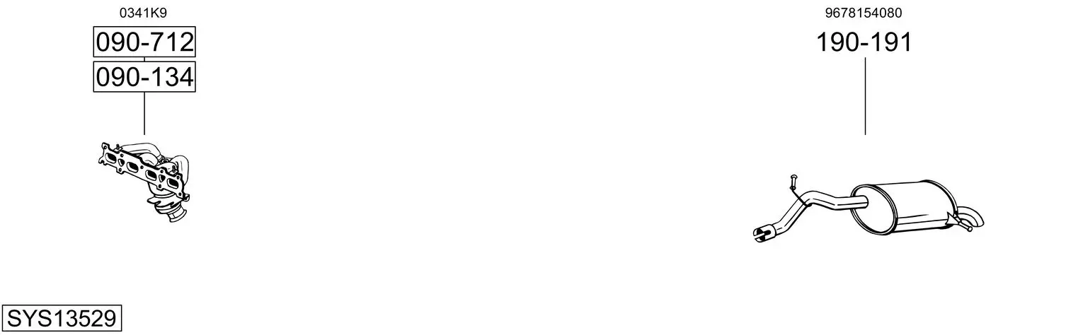 Изпускателна система BOSAL               