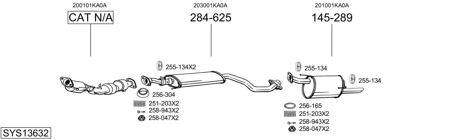 Изпускателна система BOSAL               