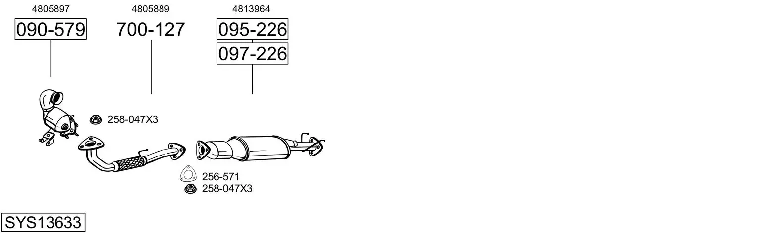 Изпускателна система BOSAL               