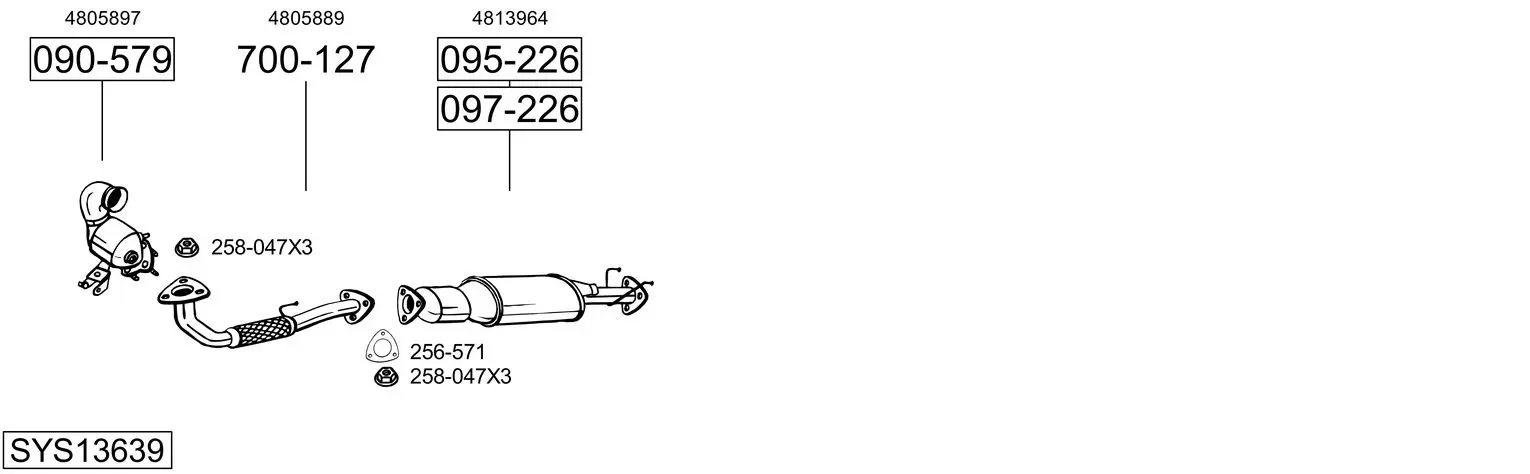 Изпускателна система BOSAL               