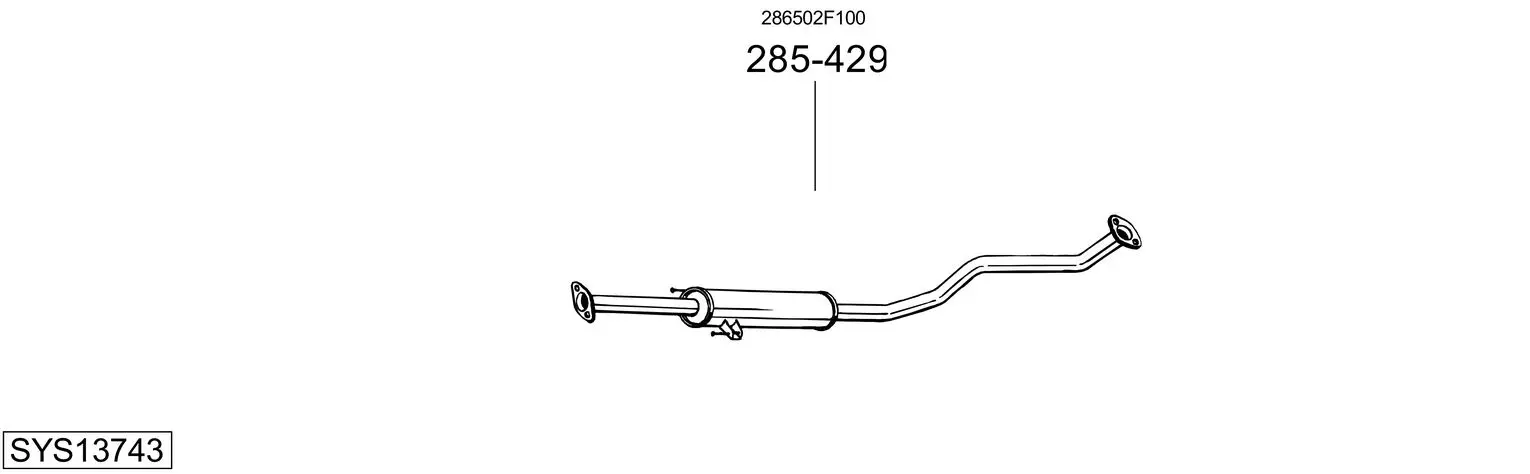 Изпускателна система BOSAL               