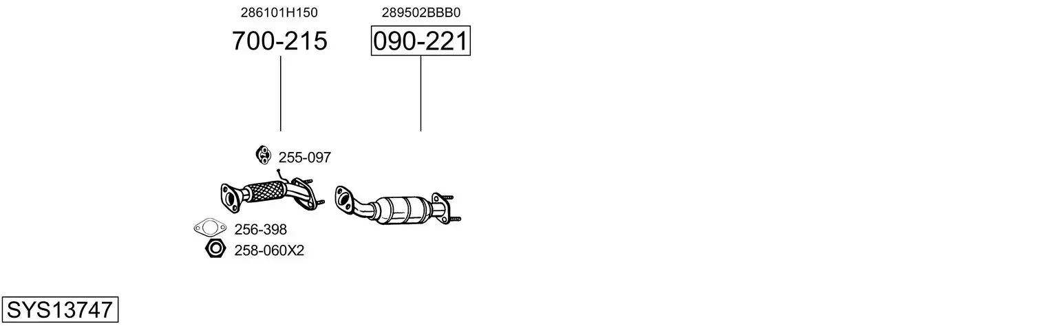 Изпускателна система BOSAL               