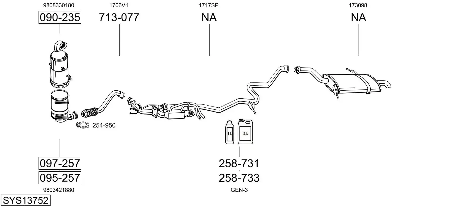 Изпускателна система BOSAL               