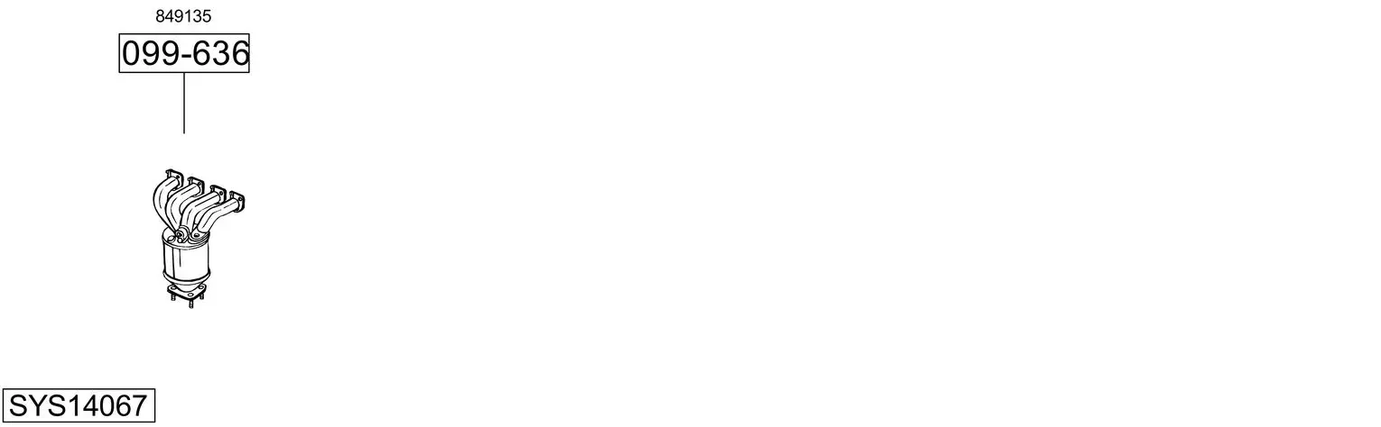 Изпускателна система BOSAL               