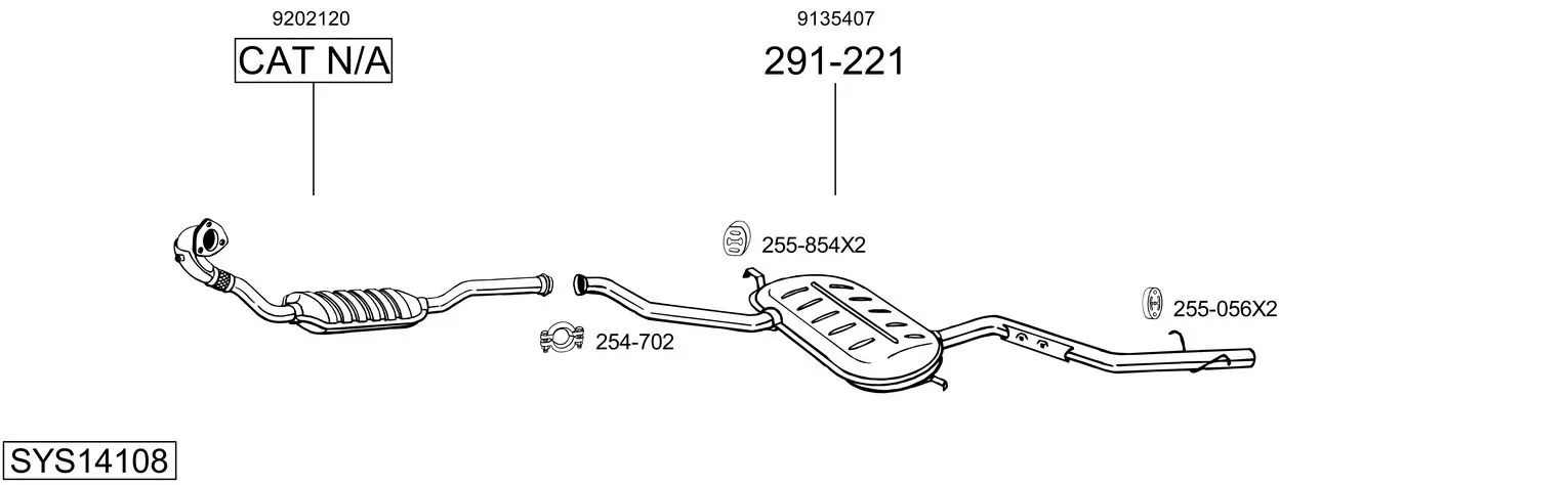 Изпускателна система BOSAL               