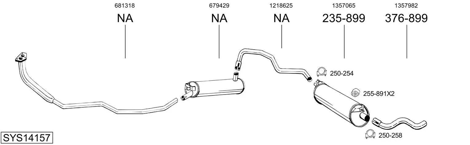 Изпускателна система BOSAL               