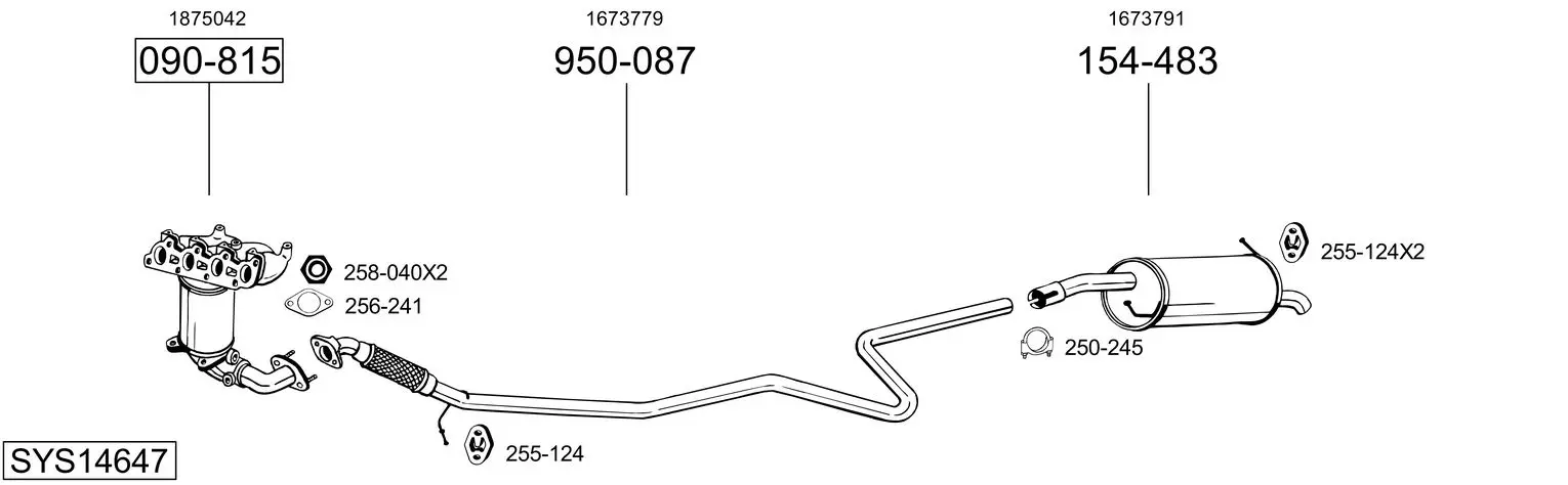 Изпускателна система BOSAL               
