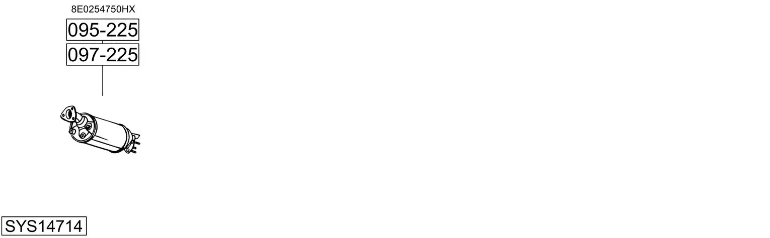 Изпускателна система BOSAL               