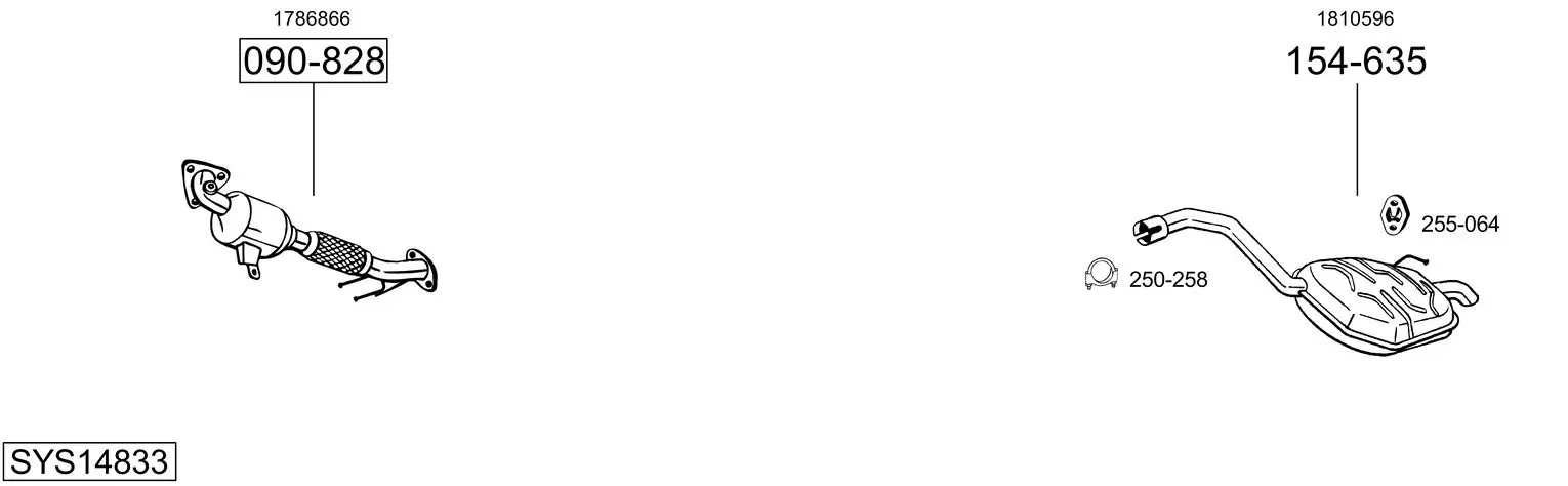 Изпускателна система BOSAL               