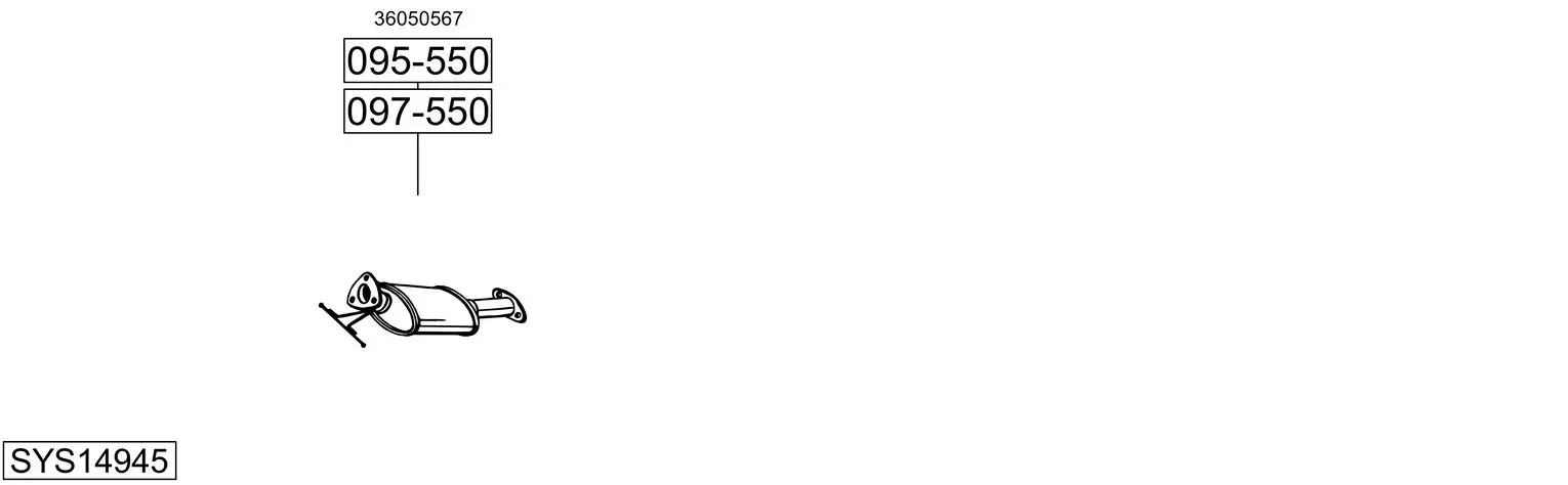 Изпускателна система BOSAL               