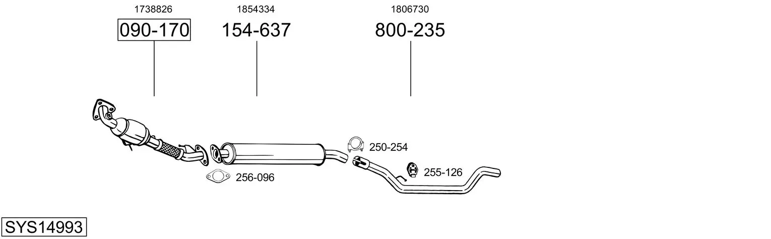 Изпускателна система BOSAL               