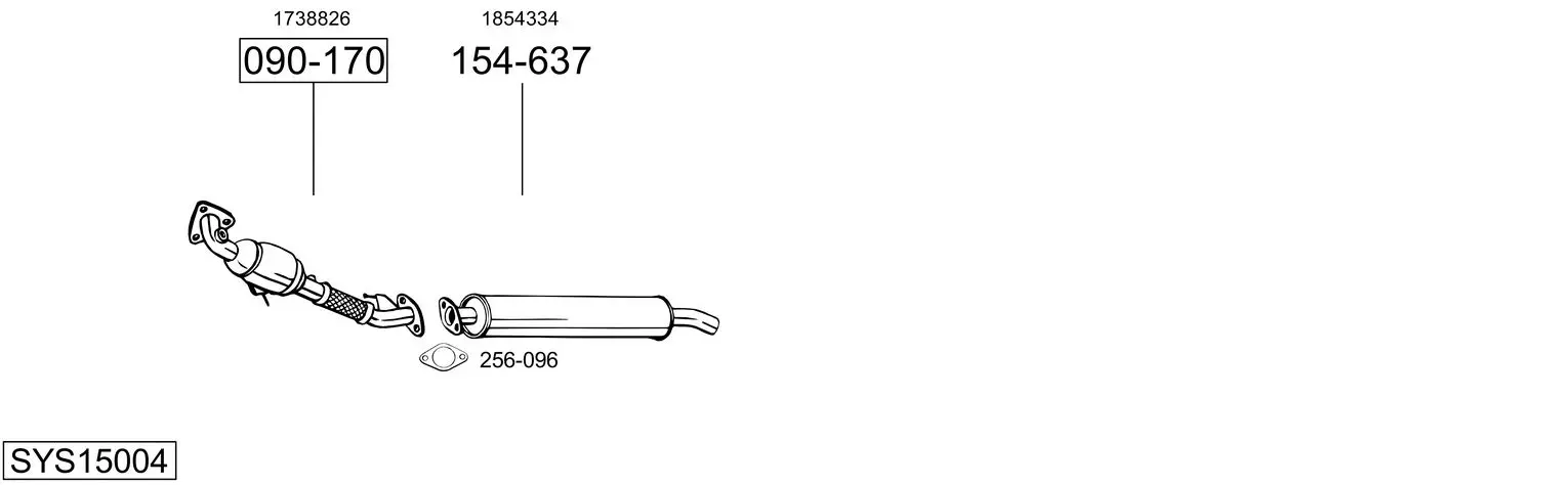 Изпускателна система BOSAL               