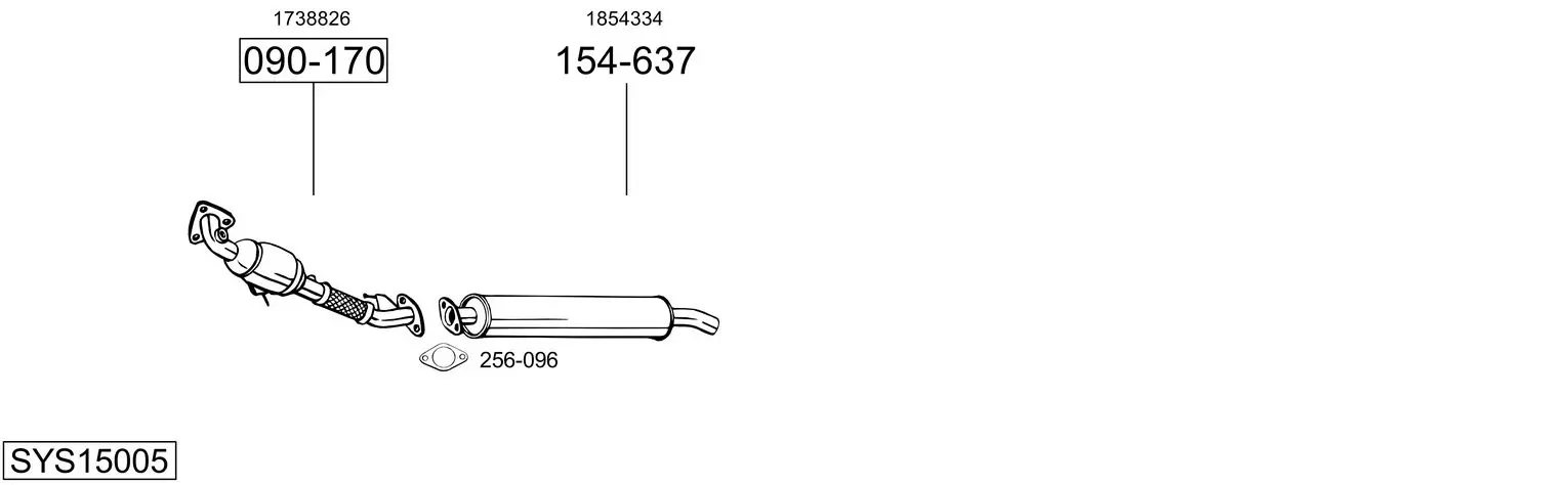 Изпускателна система BOSAL               