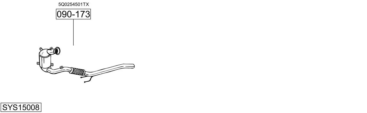 Изпускателна система BOSAL               